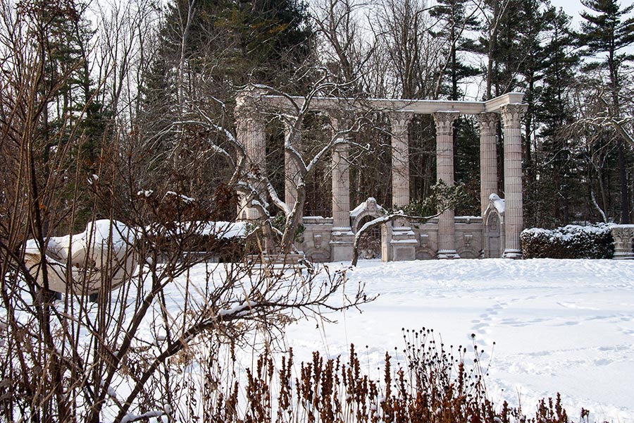 Ruins in Winter